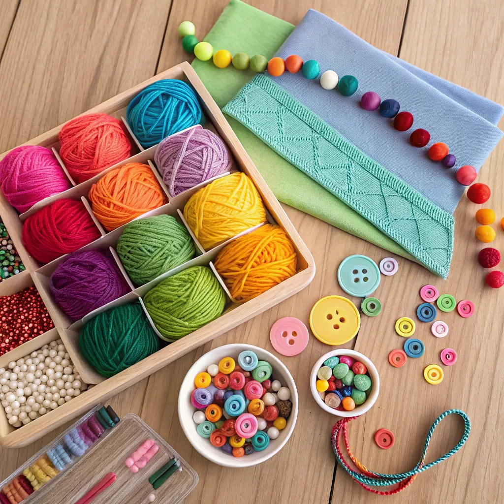 Colorful Handicraft Supplies